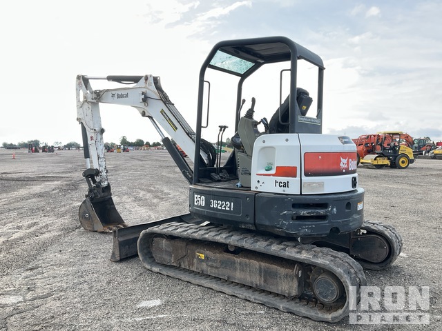 EXCAVADORA 2018 BOBCAT E50