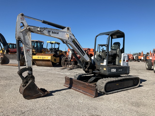 2018 Bobcat E50 Mini Excavator