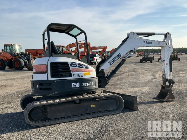 EXCAVADORA 2018 BOBCAT E50