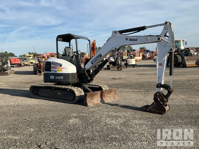EXCAVADORA 2018 BOBCAT E50