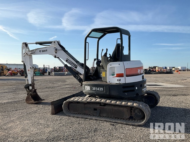 EXCAVADORA 2018 BOBCAT E50