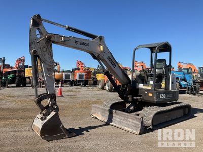 2018 Bobcat E50 Mini pelle hydraulique