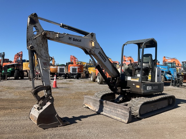 2018 Bobcat E50 Mini Excavator
