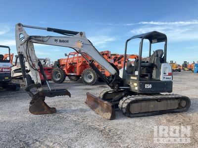 2018 Bobcat E50 Mini Excavadora