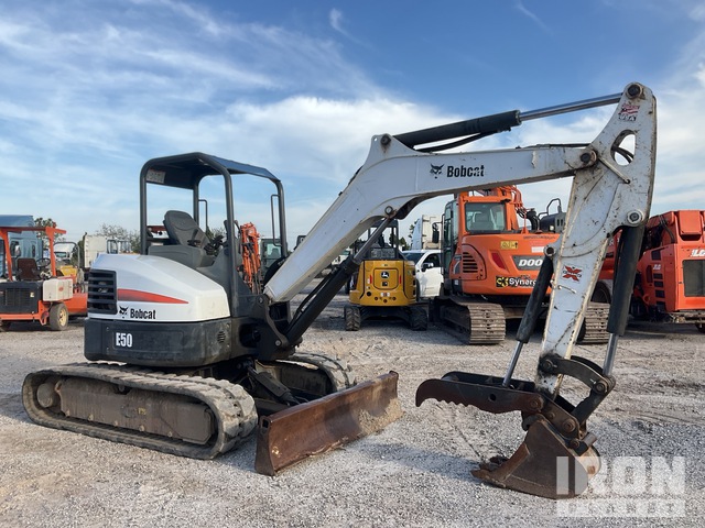EXCAVADORA 2018 BOBCAT E50