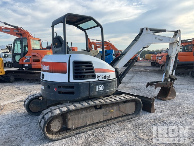 EXCAVADORA 2018 BOBCAT E50