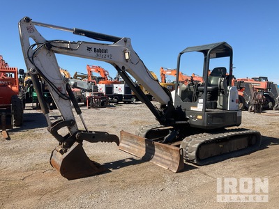 2018 Bobcat E50 Mini pelle hydraulique
