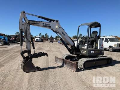 2018 Bobcat E50 Mini pelle hydraulique