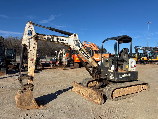 2018 Bobcat E50 Mini Excavator
