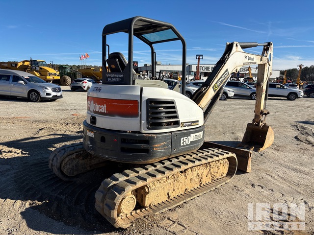 EXCAVADORA 2018 BOBCAT E50