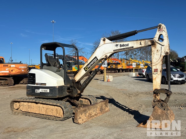 EXCAVADORA 2018 BOBCAT E50