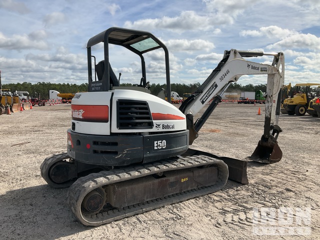 EXCAVADORA 2018 BOBCAT E50