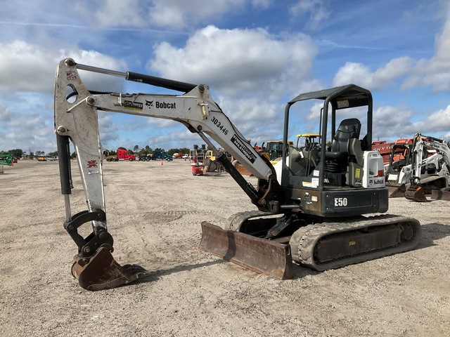 2018 Bobcat E50 Mini Excavator