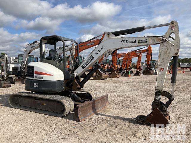 EXCAVADORA 2018 BOBCAT E50