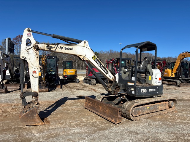 2018 Bobcat E50 Mini Excavator