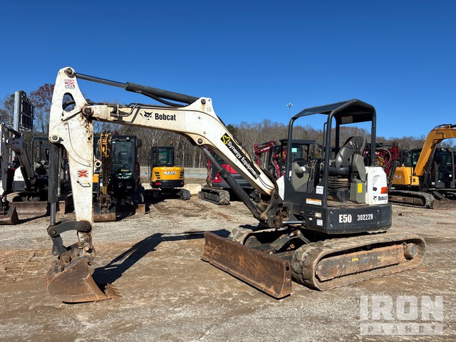 EXCAVADORA 2018 BOBCAT E50