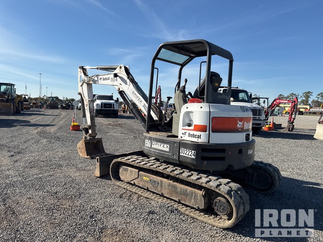 EXCAVADORA 2018 BOBCAT E50