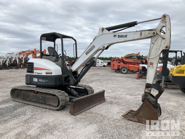 EXCAVADORA 2017 BOBCAT E50