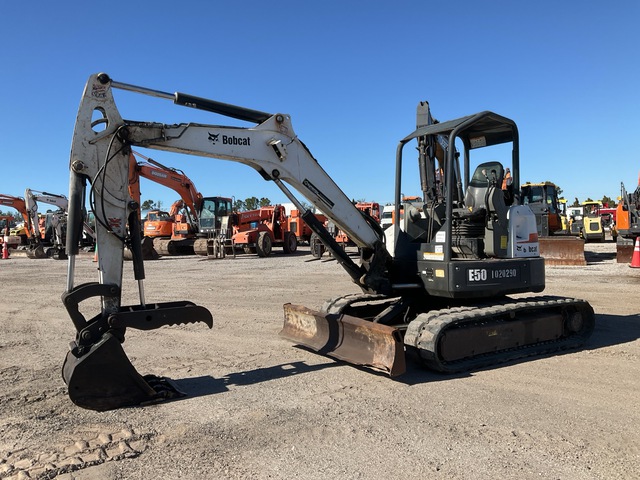 2017 Bobcat E50 Mini Excavator
