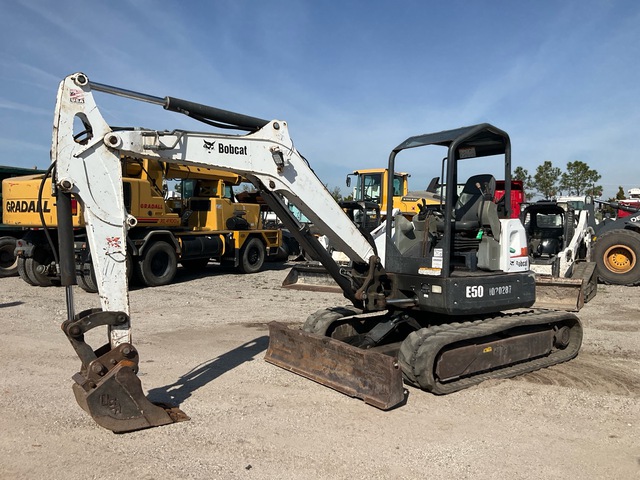 2017 Bobcat E50 Mini Excavator