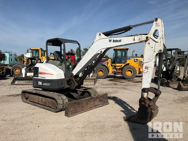 EXCAVADORA 2017 BOBCAT E50