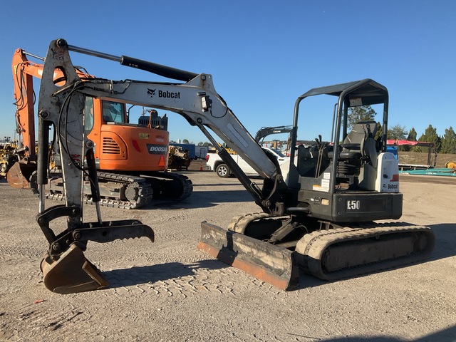2017 Bobcat E50 Mini Excavator