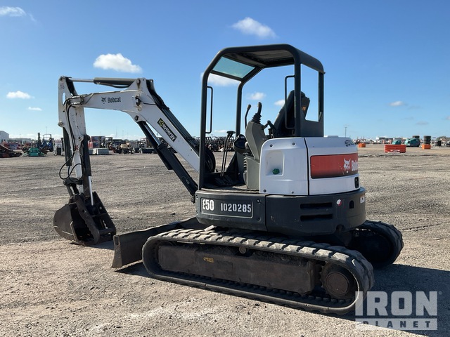 EXCAVADORA 2017 BOBCAT E50