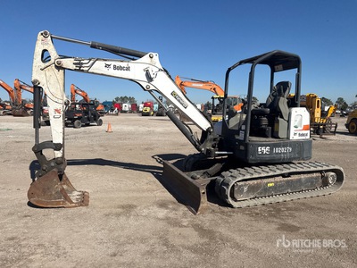 2017 Bobcat E50 を見 Mini Excavator