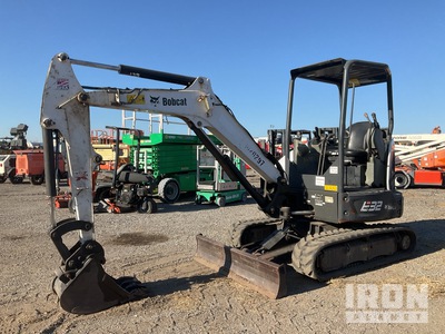 2017 Bobcat E32 Mini pelle hydraulique
