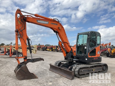 2019 Doosan DX85R-3 Mini Excavator