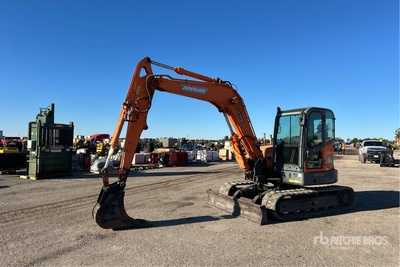 2019 Doosan DX85R-3 Pelle Hydraulique sur Chenilles