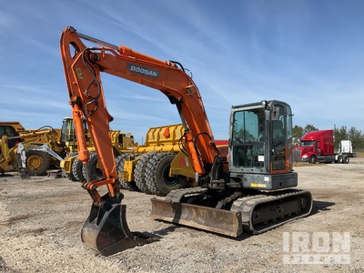 2019 Doosan DX85R-3 Mini Excavadora