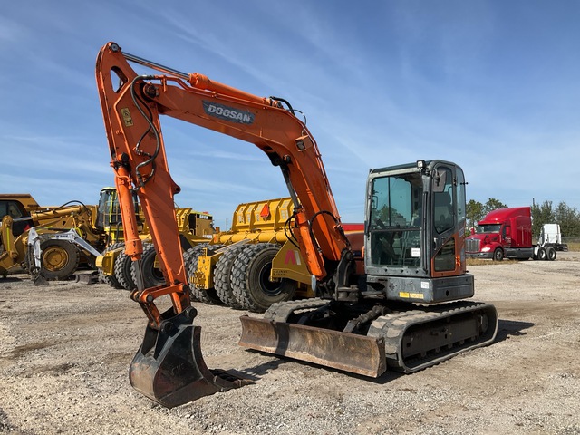 2021 Doosan DX85R-3 Mini Excavator