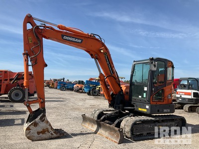 2019 Doosan DX85R-3 Mini Excavadora