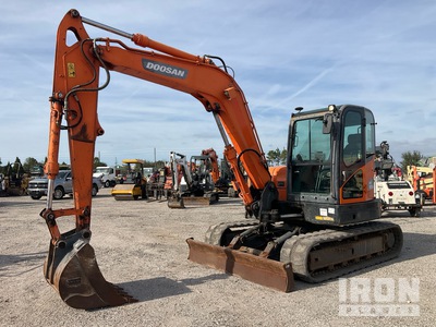 2019 Doosan DX85R-3 Mini Excavator