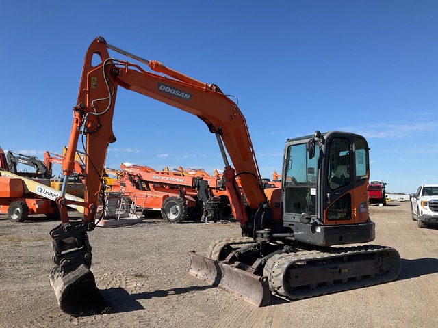 2019 Doosan DX85R-3 Tracked Excavator