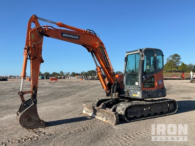 2018 Doosan DX85R-3 Mini Excavadora