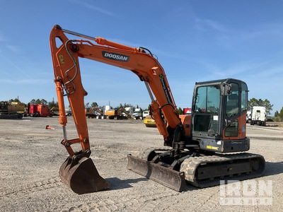 2018 (unverified) Doosan DX85R-3 Mini Excavator