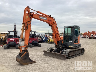 2018 Doosan DX85R-3 Mini Excavator