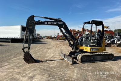 2018 John Deere 50G Mini escavatore