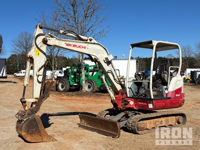 2018 Takeuchi TB240 Mini Excavadora