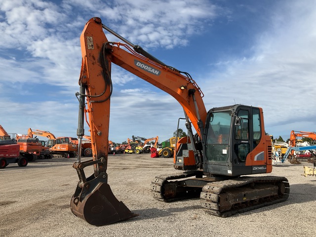 2017 Doosan DX140 LCR-5 Tracked Excavator
