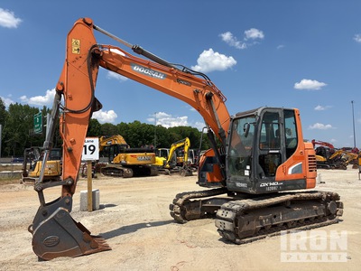 2017 Doosan DX140LCR-5 Tracked Excavator