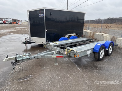 2019 Demco AT7000P T/A 1 Car Open Car Carrier Trailer