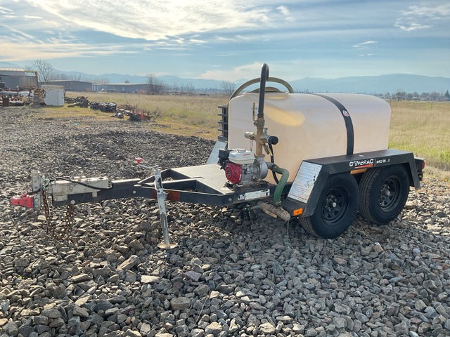 2019 Generac MWT500-STD 500 gal T/A Water Tank Trailer