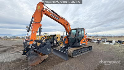 2023 Doosan DX140LCR-7 Tracked Excavator