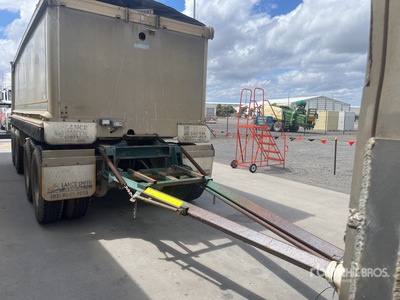 2004 Hercules Quad Dog End Dump Trailer