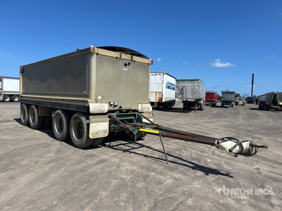 2004 Hercules 6.2 m Quad Dog Remorque à benne basculante arrière