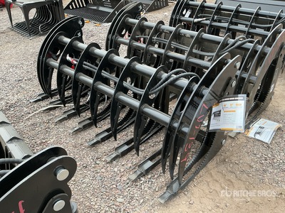 2025 GIYI GYCLG72C 72 In Log Skid Steer Grapple (Unused)