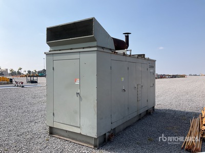 2004 255 kVA Skid-Mounted Planta de Luz / Generator Set